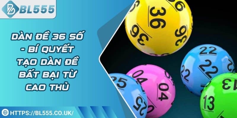 Dàn đề 36 số là gì? Bạn đang tìm kiếm một phương pháp chơi lô đề hiệu quả? phương pháp này có thể là một lựa chọn đáng cân nhắc! Vậy dàn đề 36 con số là gì và cách tạo ra nó như thế nào? Cùng BL555 khám phá ngay nhé. Tổng quan về dàn đề 36 số Dàn đề 36 số là một tập hợp gồm 36 con số khác nhau từ 00 đến 99, được người chơi lô đề lựa chọn để đặt cược. Mục đích của việc tạo dàn đề là tăng cơ hội trúng thưởng so với việc chỉ đánh một vài con số đơn lẻ. Thay vì chỉ hy vọng vào một hoặc hai con số may mắn, người chơi dàn trải cơ hội của mình trên 36 con số khác nhau, giúp tăng khả năng trúng đề. Tuy nhiên, cần lưu ý rằng việc đánh dàn đề 36 số cũng đồng nghĩa với việc bạn phải bỏ ra một số vốn lớn hơn so với việc đánh ít số. Việc lựa chọn 36 con số trong Dàn đề 36 con số không phải là ngẫu nhiên. Người chơi thường áp dụng các phương pháp soi cầu, phân tích thống kê hoặc sử dụng các công cụ hỗ trợ để chọn ra những con số có khả năng về cao nhất. Các phương pháp này có thể dựa trên kinh nghiệm cá nhân, những quy luật trong kết quả xổ số hoặc những thông tin từ các nguồn đáng tin cậy khác. Dù phương pháp nào được sử dụng, mục tiêu cuối cùng vẫn là tạo ra một Dàn đề 36 con số có khả năng trúng thưởng cao nhất. Thông tin về dàn đề 36 số Các phương pháp tạo dàn đề 36 số hiệu quả Có nhiều phương pháp để tạo dàn đề 36 số, tùy thuộc vào kinh nghiệm và sở thích của mỗi người chơi. Dựa vào tổng đề Một trong những phương pháp phổ biến để tạo dàn đề 36 con số là dựa vào tổng đề. Tổng đề là tổng của hai chữ số trong giải đặc biệt của kết quả xổ số. Ví dụ, nếu giải đặc biệt là 12345, thì tổng đề là 4 + 5 = 9. Sau khi xác định được tổng đề, bạn có thể chọn ra 36 con số có tổng bằng với tổng đề đó. Ví dụ, nếu tổng đề là 9, bạn có thể chọn các con số như 09, 18, 27, 36, 45, 54, 63, 72, 81, 90, 10, 19, 28, 37, 46, 55, 64, 73, 82, 91, 01, 11, 29, 38, 47, 56, 65, 74, 83, 92, 02, 12, 20, 39, 48, 57. Tuy nhiên, phương pháp này có thể tạo ra nhiều hơn 36 con số, vì vậy bạn cần phải loại bỏ bớt một số con số hoặc kết hợp với các phương pháp khác để chọn ra 36 con số cuối cùng. Dàn đề 36 con số tạo ra có thể giúp bạn tăng cơ hội trúng thưởng. Áp dụng dàn đề vào tổng đề Dựa vào chạm đề Một phương pháp khác để tạo dàn đề 36 con số là dựa vào chạm đề. Chạm đề là những con số xuất hiện trong giải đặc biệt của kết quả xổ số. Ví dụ, nếu giải đặc biệt là 12345, thì chạm đề là 1, 2, 3, 4 và 5. Sau khi xác định được chạm đề, bạn có thể chọn ra 36 con số có chứa ít nhất một trong các con số đó. Ví dụ, nếu chạm đề là 1 và 2, bạn có thể chọn các con số như 01, 10, 11, 12, 13, 14, 15, 16, 17, 18, 19, 20, 21, 22, 23, 24, 25, 26, 27, 28, 29, 31, 32, 41, 42, 51, 52, 61, 62, 71, 72, 81, 82, 91, 92. Tương tự như phương pháp dựa vào tổng đề, phương pháp này cũng có thể tạo ra nhiều hơn 36 con số, vì vậy bạn cần phải loại bỏ bớt hoặc kết hợp với các phương pháp khác. Dàn đề 36 số được tạo ra cần được xem xét cẩn thận trước khi đặt cược. Dàn đề 36 số dựa vào bạc nhớ Bạc nhớ là một phương pháp dựa trên kinh nghiệm của những người chơi lô đề lâu năm, ghi nhớ những con số thường xuất hiện cùng nhau hoặc sau một con số nào đó. Ví dụ, người ta có thể nhớ rằng sau khi con số 68 xuất hiện, thì con số 86 thường về vào ngày hôm sau. Dựa vào bạc nhớ, bạn có thể chọn ra những con số có khả năng về cao nhất để tạo dàn đề 36 số. Tuy nhiên, cần lưu ý rằng bạc nhớ chỉ là kinh nghiệm truyền miệng và không có cơ sở khoa học nào chứng minh tính chính xác của nó. Bạn nên sử dụng bạc nhớ như một nguồn tham khảo và kết hợp với các phương pháp khác để đưa ra quyết định cuối cùng. Dàn đề 36 số cần được tạo ra một cách có chiến lược và không nên dựa hoàn toàn vào bạc nhớ. Hãy nhớ rằng lô đề là một trò chơi may rủi và không có phương pháp nào đảm bảo chiến thắng 100%. Những phương pháp tạo dàn đề 36 cực hay Lưu ý khi sử dụng Dàn đề 36 số Khi sử dụng dàn đề 36 số, bạn cần lưu ý một số điểm sau: Quản lý vốn: Vì bạn phải đánh nhiều số hơn, nên cần quản lý vốn cẩn thận để tránh thua lỗ quá nhiều. Chọn nhà cái uy tín: Chọn nhà cái có tỷ lệ trả thưởng cao và đảm bảo tính minh bạch. Không nên quá tin tưởng: Đề là trò chơi may rủi, không có phương pháp nào đảm bảo trúng 100%. Kết luận Dàn đề 36 số - Bí quyết tạo dàn đề bất bại từ cao thủ