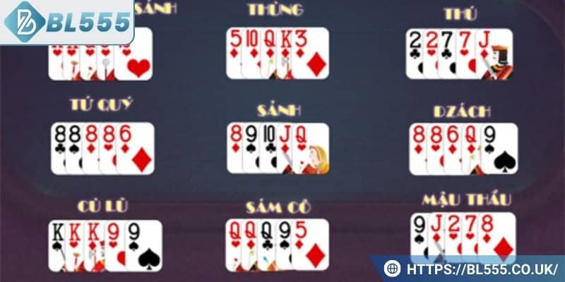 Cách tính tiền thẻ Mậu binh chi tiết